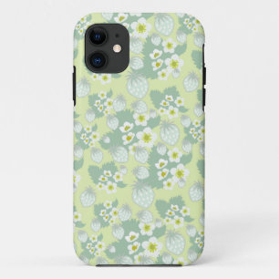 Funda Para iPhone 11 Patrón de fresa