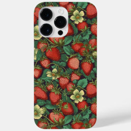 Funda Para iPhone 14 Pro Max De Case-Mate Patrón de fresas