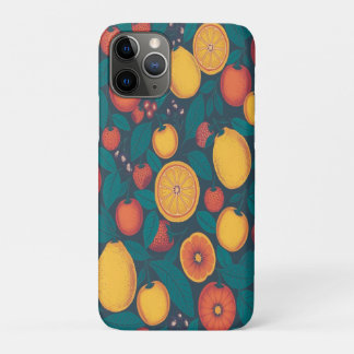 Funda Para iPhone 11 Pro Patrón de fruta colorido lindo - Diseño de verano