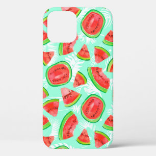 Funda Para iPhone 12 Patrón de fruta de moda. Grupo artístico de sandía