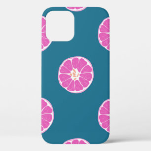 Funda Para iPhone 12 Patrón de fruta sin fisuras con naranja. abstracto
