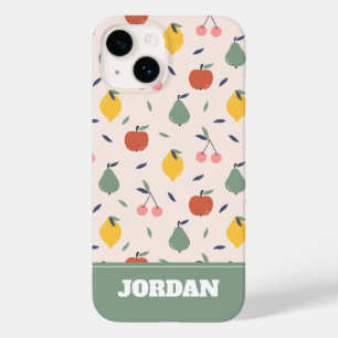 Funda Para iPhone 14 De Case-Mate Patrón de frutas de corte