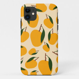 Funda Para iPhone 11 Patrón de frutas del verano del mango