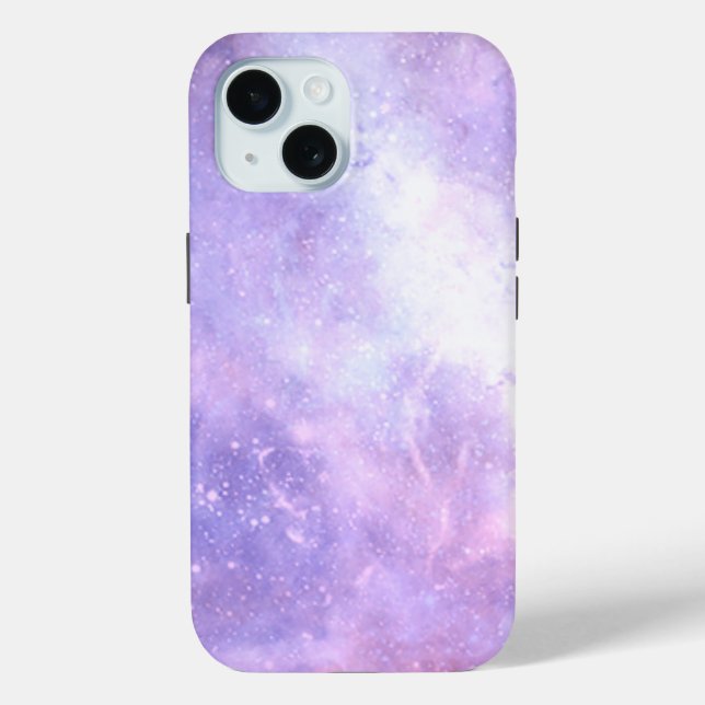 Funda De Case-Mate Para iPhone Patrón de galaxia cósmica celeste (Reverso )