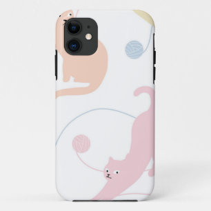Funda Para iPhone 11 Patrón de gato