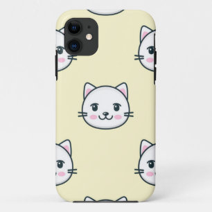 Funda Para iPhone 11 Patrón de gato