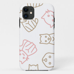 Funda Para iPhone 11 Patrón de gato