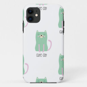 Funda Para iPhone 11 Patrón de gato