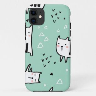 Funda Para iPhone 11 Patrón de gato