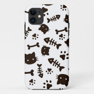 Funda Para iPhone 11 Patrón de gato