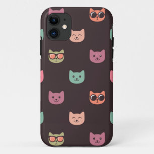Funda Para iPhone 11 Patrón de gato