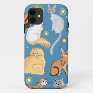 Funda Para iPhone 11 Patrón de gato