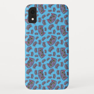 Funda Para iPhone XR Patrón de gato alienígena