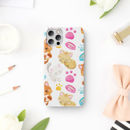 Funda Para iPhone 11 Patrón de gatos, gatos, gatitos, gatitos, patas