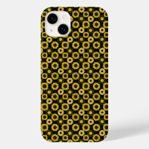 Funda Para iPhone 14 Plus De Case-Mate Patrón de girasoles bx4 Negro BG