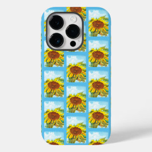 Funda Para iPhone 14 Pro De Case-Mate Patrón de girasoles con nubes y cielo