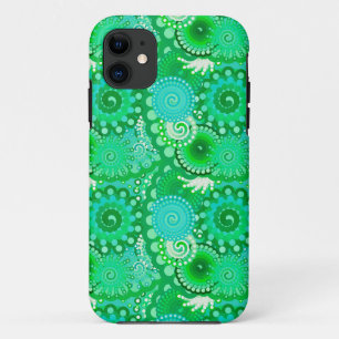 title_seo2 Patrón de giro fractal, jade, turquesa, aqua