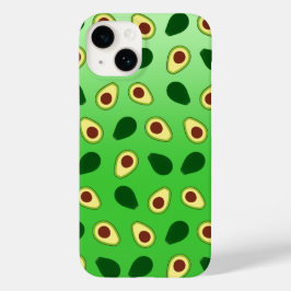 Funda Para iPhone 14 De Case-Mate Patrón de gradiente verde de verano de corte de ag