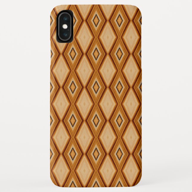 Funda De Case-Mate Para iPhone Patrón de grano de madera (Reverso)