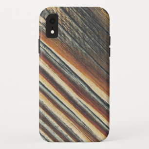 Funda Para iPhone XR Patrón de grano de madera de Guay