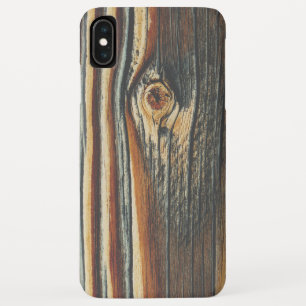 Funda Para iPhone XS Max Patrón de grano de madera de Guay