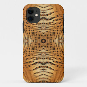 Funda Para iPhone 11 Patrón de harina de tigre Kaleidoscope
