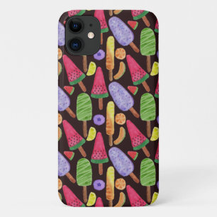 Funda Para iPhone 11 Patrón de helado Patrón de las lolias langosta