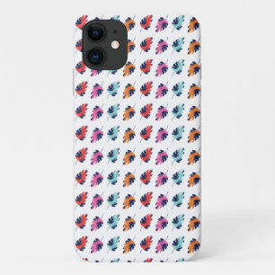 Funda Para iPhone 11 Patrón de hojas de palmas tropicales exóticas de v