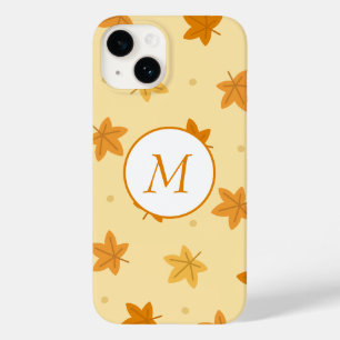 Funda Para iPhone 14 De Case-Mate Patrón de hojas otoñales retro vintage