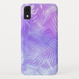 Funda Para iPhone XR Patrón de hojas tropicales irlandesas