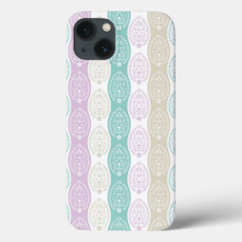 Funda Para iPhone 13 Patrón de Huevo Pastel de Pascua - Diseño de vacac