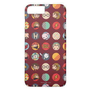 Funda Para iPhone 8 Plus/7 Plus Patrón de iconos Personalizado de Harry Potter