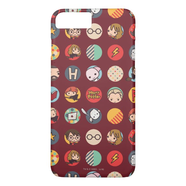 Funda De Case-Mate Para iPhone Patrón de iconos Personalizado de Harry Potter (Reverso)