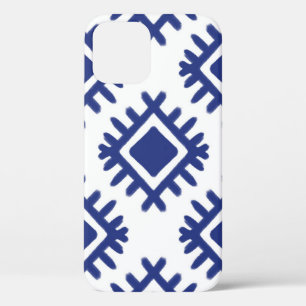 Funda Para iPhone 12 Patrón de Ikat Étnica textil tribal norteamericano