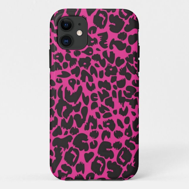 Funda De Case-Mate Para iPhone Patrón de impresión animal (Reverso)