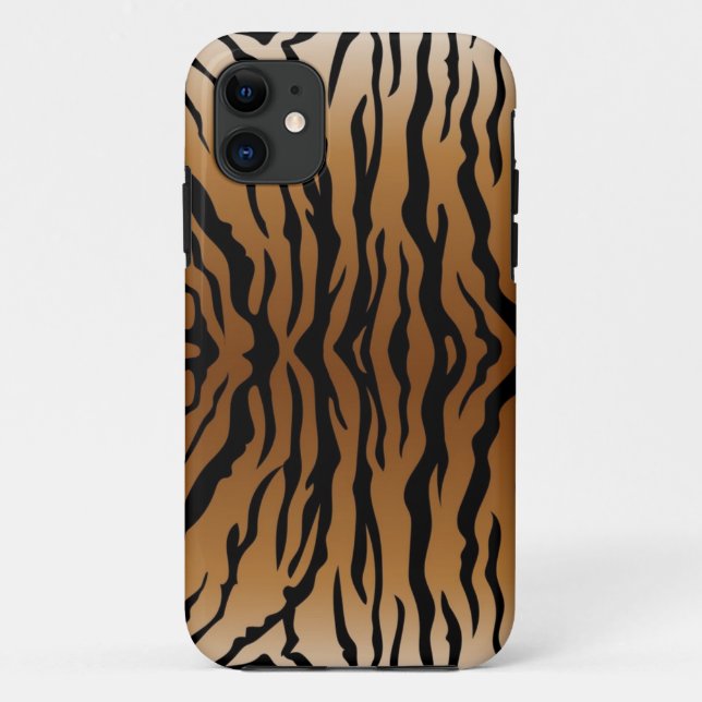 Funda De Case-Mate Para iPhone Patrón de impresión animal (Reverso)