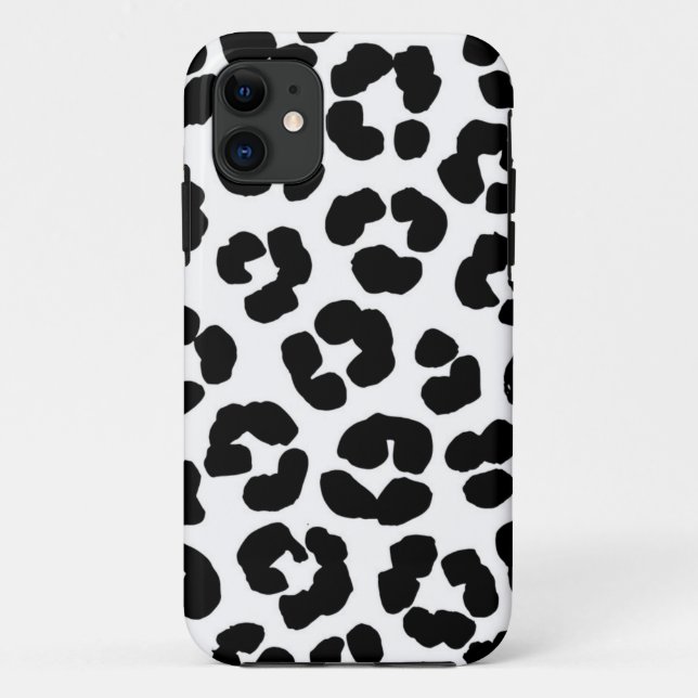 Funda De Case-Mate Para iPhone Patrón de impresión animal (Reverso)