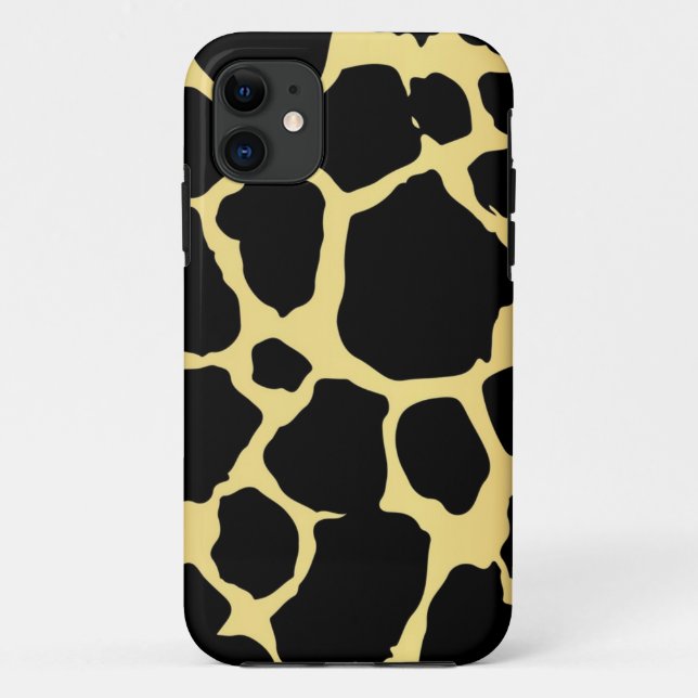 Funda De Case-Mate Para iPhone Patrón de impresión animal (Reverso)