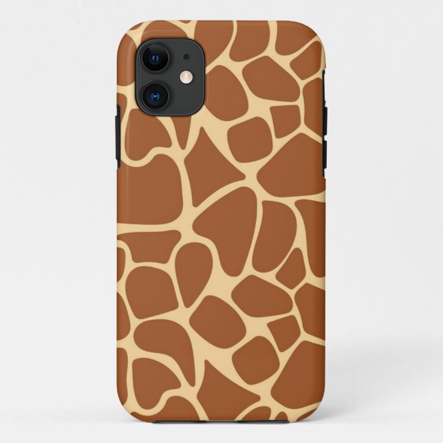 Funda De Case-Mate Para iPhone Patrón de impresión animal (Reverso)
