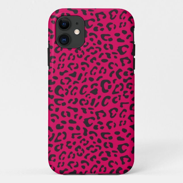 Funda De Case-Mate Para iPhone Patrón de impresión animal (Reverso)