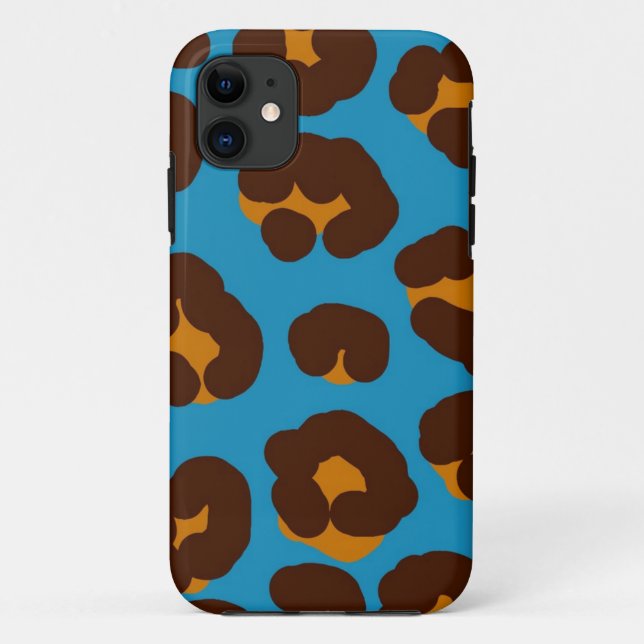 Funda De Case-Mate Para iPhone Patrón de impresión animal (Reverso)