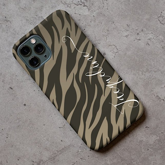 Funda De Case-Mate Para iPhone Patrón de impresión animal Bandas de camo Personal (Subido por el creador)