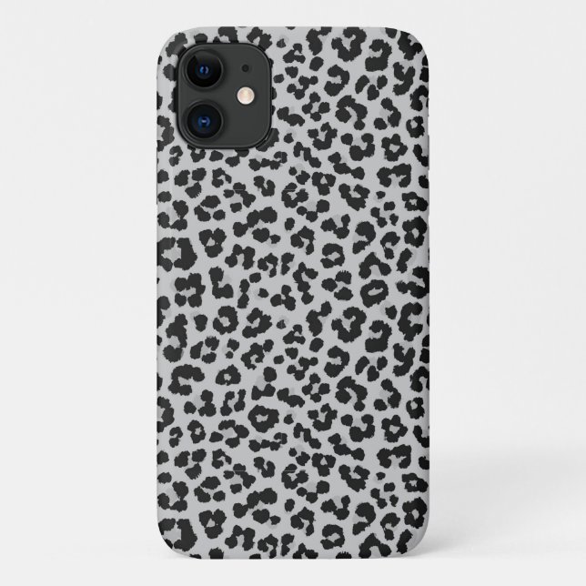 Funda De Case-Mate Para iPhone Patrón de impresión de animales de leopardo de cen (Reverso)