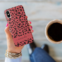 Patrón de impresión de animales leopardos en Mamáe