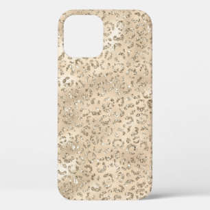 Funda Para iPhone 12 Patrón de impresión de piel de leopardo de chita