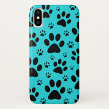 Patrón de impresión de pinzas para animales negros