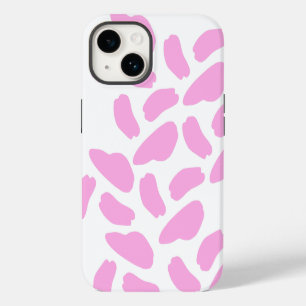 Funda Para iPhone 14 De Case-Mate Patrón de impresión de vaca rosa
