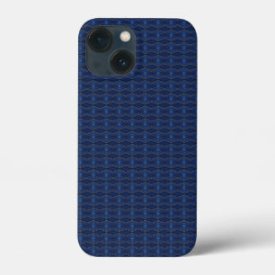 Funda Para iPhone 13 Mini patrón de jeans azules