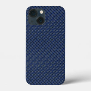Funda Para iPhone 13 Mini Patrón de jeans azules