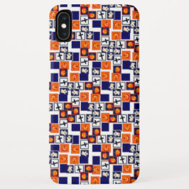 Funda Para iPhone XS Max patrón de juego temático de Halloween